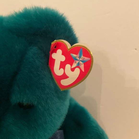 Ty Beanie Buddy TEDDY Year 2000 - Picture 3 of 7
